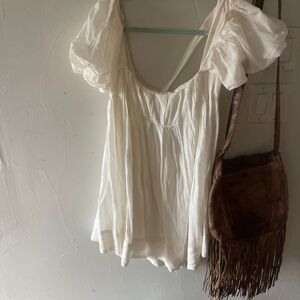 Free people baby doll tunic top or mini dress